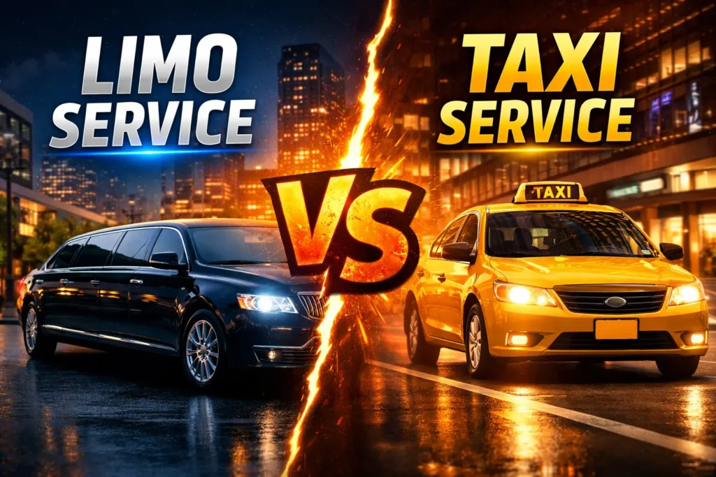 Limo vs Taxi Serive